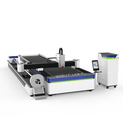 China Laser Cutter Interchange Table Metal Sheet And Tube Fiber Laser Cutting Machine for sale