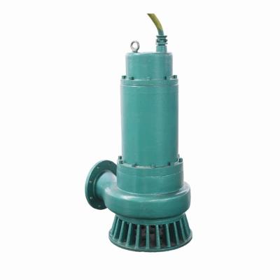 China WQ15KW 20Hp Non Clogging Industrial Sewage Pumps With Powerful Drainage High Flow For Sewage for sale