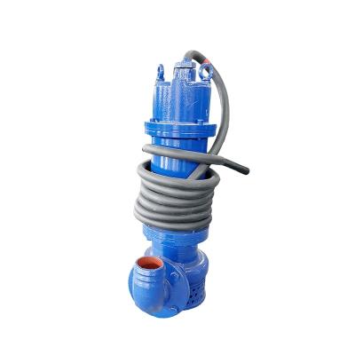 China Low Head Explosion Proof Submersible Pump High Discharge Pump For Sewage Water 7.5kw 5.5hp 30m³/H 36m for sale