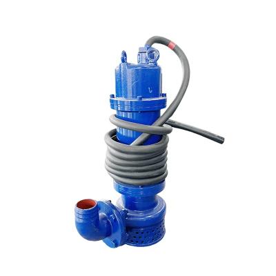 China Dompelbare roerpomp voor rioolwater 4kw 3 pk 20m3/h 30m Dompelbare afvoerpomp Te koop