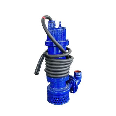 China IIB / IIC Submersible Slurry Pump 3kw 2.2hp 52m³/H 7m Submersible Sand Dredging Pump for sale