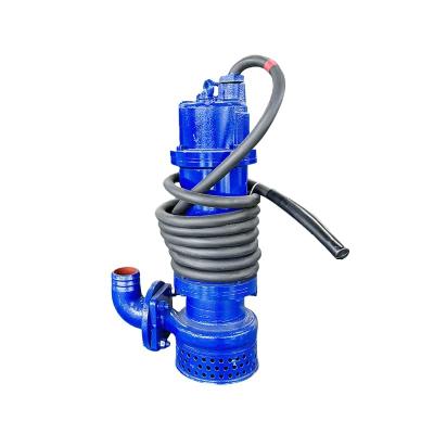 China 4hp 70m3/H bomba de agua sumergible para agua sucia 5.5kw 15m RAL 5005 Color en venta