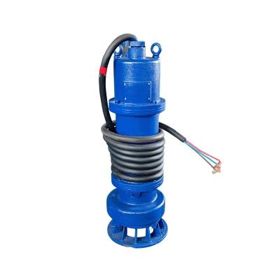 China 7.5kw 5.5hp 145m³/H 10m Submersible Slurry Pump Explosion Proof Low Head For Sewage Water for sale