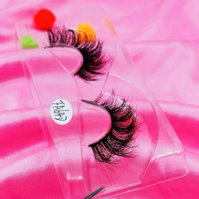 China Fluffy Curly Russian Tape Lash Deep Curl Mink Eyelash Extensions Extra Curly C D Double Density Faux Curl Deep Curl Lash Strip for sale