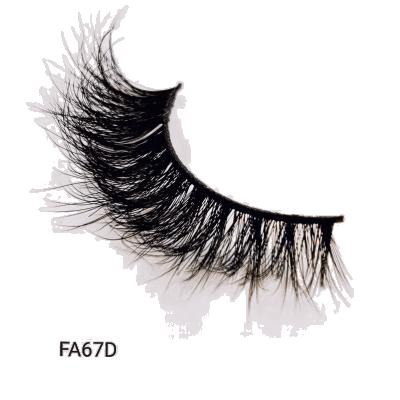 China Fluffy Curly Fluffy Cat Eye Laps Faux Mink Thick Volume Russian Mink Tape Laps Vendor Cat Eye Magnetic Lashes for sale