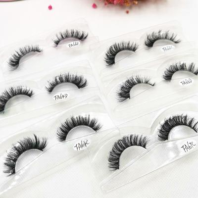 China New style 100% Mink Lashes 25mm Mink Lashes 3d fluffy curly eyelash wholesale seller for sale