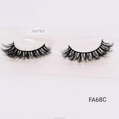 China Faux Curly Fluffy Curly Mink Eyelashes Whole Sale from Mink Single Lashes Eyelashes Wholesale from Faux for sale