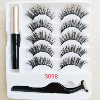 China Thick Special Discount Eyelash Glue Wholesale Magnetic Private Label 3d Eyelashes for sale