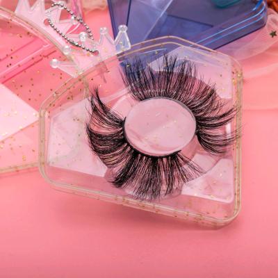 China Thick Lash Wholesale 25mm Mink Lashes 5D Mink Eyelash Seller 25mm Mink Eyelash for sale