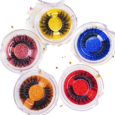 China Wholesale Price 25mm 3d Mink Eyelashes Mink Eyelash Factory Wholesale Price 25mm Thick Lashes With Custom Box for sale