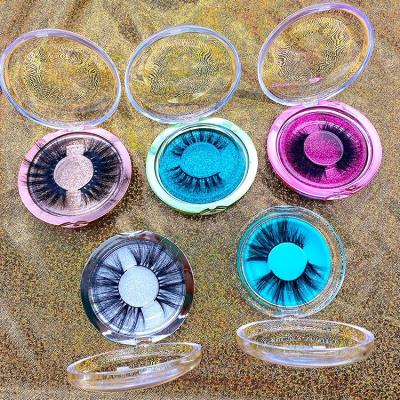 China Factory Price 3D Lashes Private Label Fake Eye Lashes Silk Thick Mink False Eye Lashes for sale