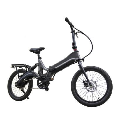 China Electric City Electric Bike 20inch Magnesium Alloy JIMOVE 12.8Ah Lithium Battery 48V 400W Folding Ebike For Adult for sale