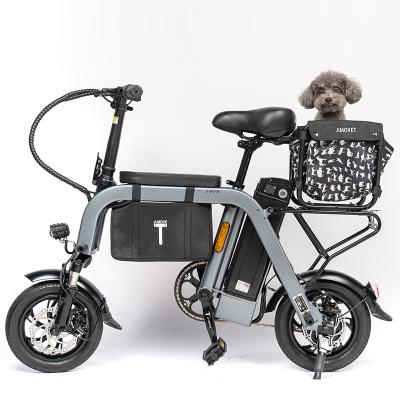 China JIMOVE m2 48V 350w 12inch wholesale price mini electric bike cheap lithium battery electric folding bicycles for sale