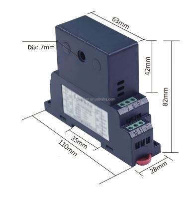 China AC Current Measurement Single Phase AC Current Sensor With RS485 Output , Model GS-AI1B1-GxEB for sale