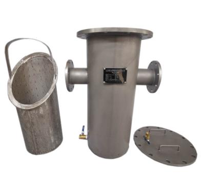 China Easily Assembled Basket Filter For Water Pipe Line With Price for sale