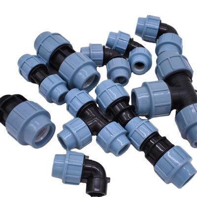 China Irrigation PP Compression Fitting For Water Suppy Irrigation for sale