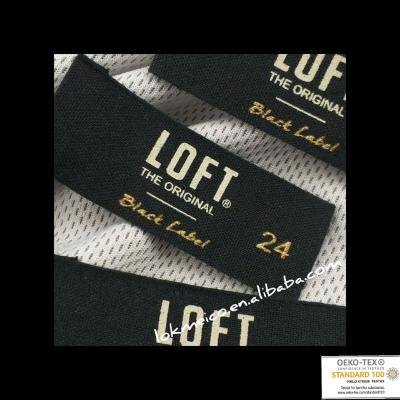 China Fashionable And Sustainable High Quality Polyester Jacket Printed Label for sale