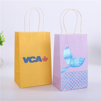 China Recyclable Wholesale Custom Printed Black Luxury Shopping Paper Gift Bag With Handle for sale