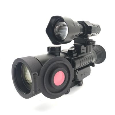 China Handheld Infrared CMOS Performance Light Sight Camera Scope Hunting Monocular Night Vision With IP67 Protection PQ1W for sale