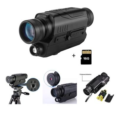 China ABS+Rubber Day Night Use 200M Range View Distance Gift Sets Scope With IR Night Vision Lanmodo Night Vision Monocular for sale