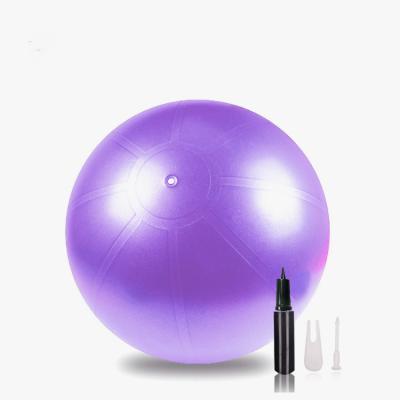 China Eco-friendly PVC Watermelon PVC Yoga Ball With Pump Gym Ball Exercise Yoga Ball Set for sale