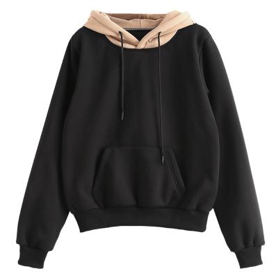 China good price Anti-wrinkle Women's Hoodies 100% Unisex Cotton Fleece Fabric Two Piece Popular Women's Hoodie for sale