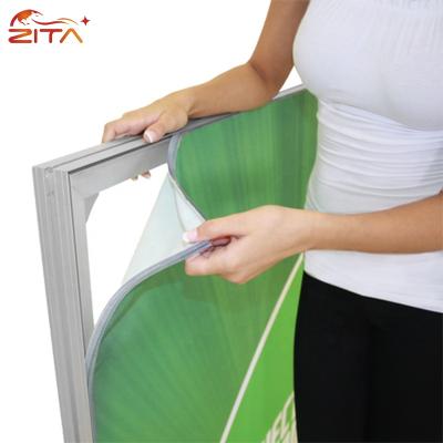 China Factory OEM High Lumens Energy Saving Tension Fabric Wall Mounted Display Directly With Aluminum Textile Frames for sale