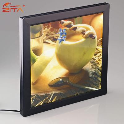 China High Lumens Energy Saving Hot Sale A4 High Lumen Clip Face LED Light Box For Graphics And Photographs for sale