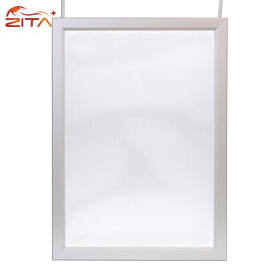 China Hot Sale A2 Energy Saving High Lumens LED Double Sided Aluminum Snap-in Frames For Posters for sale