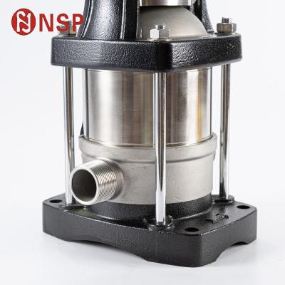 China Commercial Buildings NSP constant pressure water pump cnc three phase vertical multistage pump high life vertical multi stage pump for sale