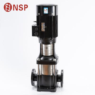 China Commercial Buildings NSP Water Treatment High Pressure Water Pump Vertical Multistage Centrifugal Pump for sale