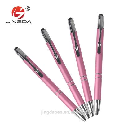 China Promotional Metal Pen Multifunction Ballpoint Pen for Office and School Contact Ballpoint Pen Stylus Ballpoint Pen for sale