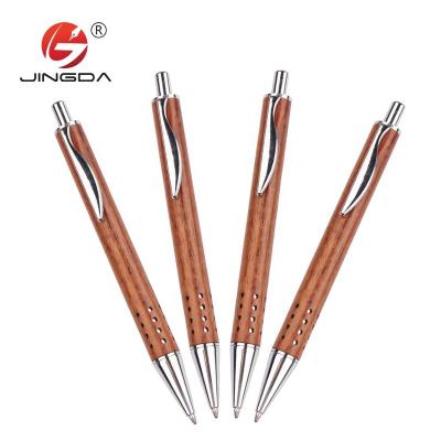 China Promotional Pen High Quality Wooden Ballpoint Pen Wooden Ballpoint Pen With Custom Logo for sale