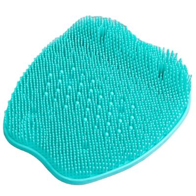 China Strip Bath Clean Soft Exfoliate Sweep Bath Scrub Mat Massager Body Tools Silicone Foot Cleaning Scrubber Mat Shower Brushes Skin Cleaner for sale