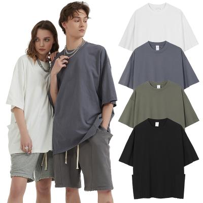 China QUICK DRY Best Sell Casual Mens T Shirts High Street Style Stereo Pocket Plus Size Mens T Shirts for sale