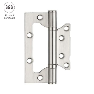 China Modern Simple European Style Square Corner Concealed Hinges Iron Steel Door Hinges for sale