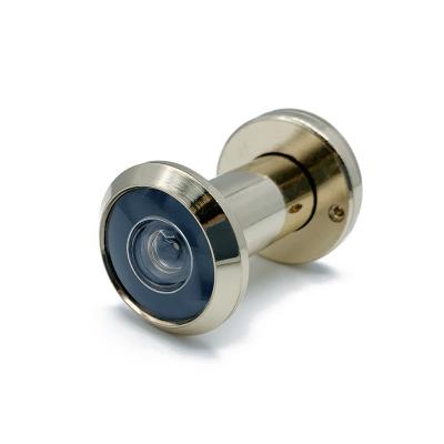 China Modern Zinc 200 Degree Wide Angle Security Door Viewer With Glass Lens Hole for sale