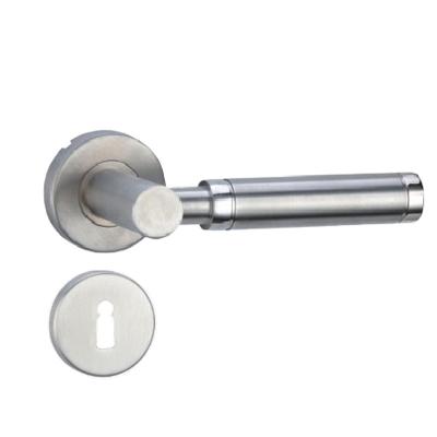 China Double Sided Interior Door Handle High Quality Stainless Steel Lock Security Door Handle for sale