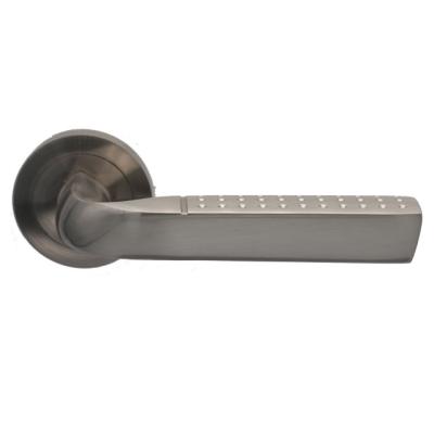 China Modern European Simple Aluminum Door Handles Interior For Wooden Door for sale