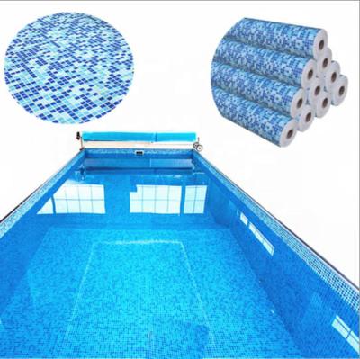 China Special Factory Color Printing PVC Over Ground And Inground Pool Overlap Liner For Pool Maintenance Others for sale