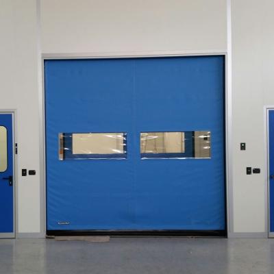 China High quality automatic fast industrial safe workshop high speed roller shutter door for sale for sale