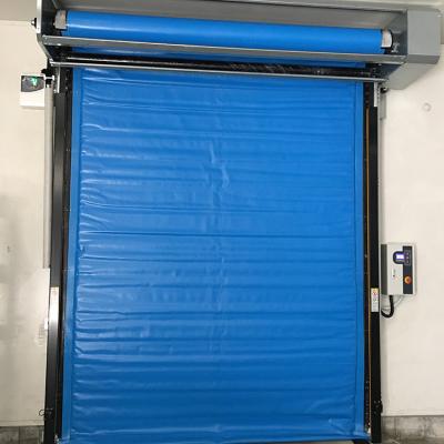 China Industrial Automatic Fast Freezer High Speed ​​Fast Action Overhead Cold Room Door For Cold Chain Warehouse for sale