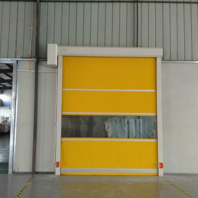 China Industrial Fast Rolling Shutter Roller Shutter Door / PVC Industrial High Speed ​​Roller Door for sale