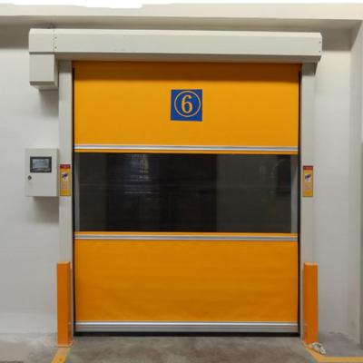 China High Speed ​​PVC Fabric Roller Shutter Rolling Door With CE Certificate for sale