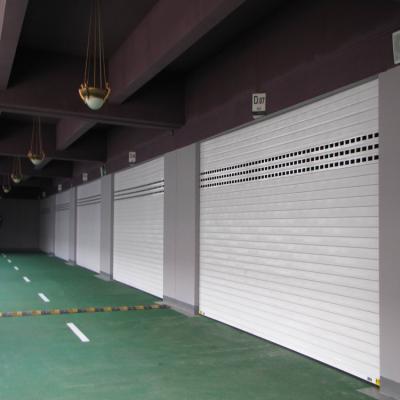 China Industrial commercial cheap price automatic aluminum roller shutter door for residential garage rolling door exterior shops double skin for sale