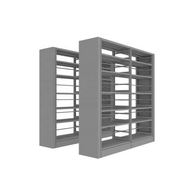 China Furniture Luoyang Commercial Library Used File Storage Rack Metal Library Book Shelves for sale