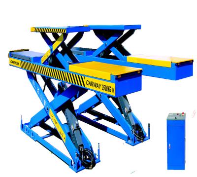 China Economic Hydraulic Scissor Platform Car Lift 7716Lbs/3500kg for sale