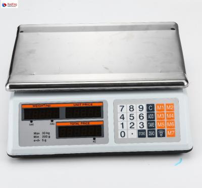 China 40kg 33.6*23.2cm Top Quality ABS Material Digital Scales for sale