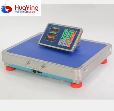 China Weighing 300kg Digital Wireless Floor Platform Scales Manufacturers for sale