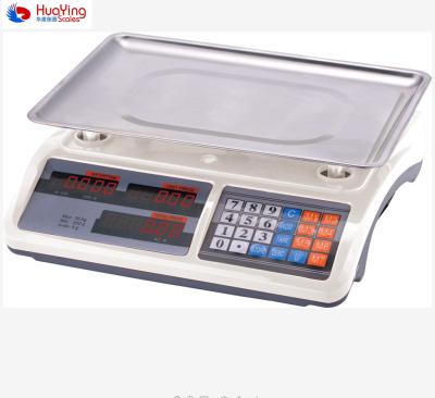 China ACS 40kg Commercial Computing Scales 33.6*23.2cm for sale